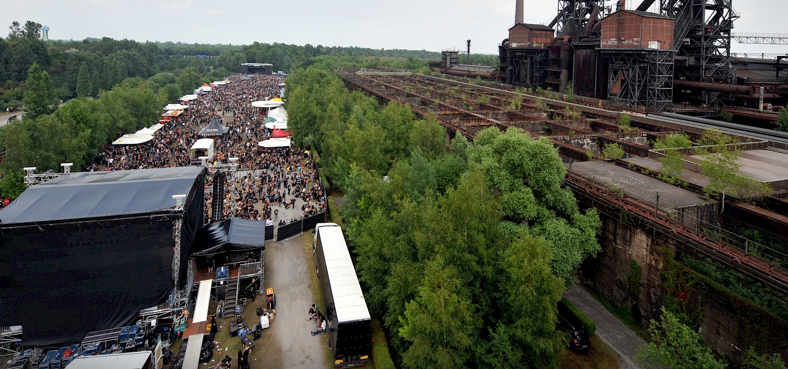 Außengelände // Veranstaltungslocations Landschaftspark DuisburgNord
